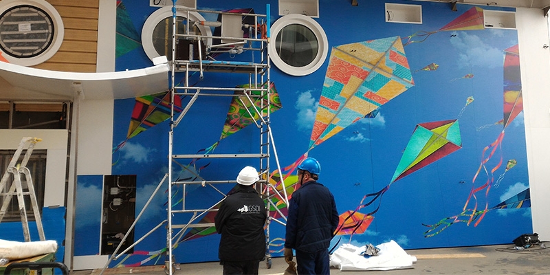 Harmony of the seas adhesive film