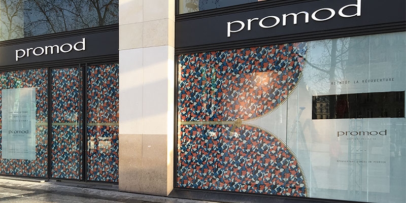 Relooking Promod boutique